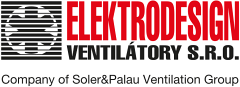 logo ELEKTRODESIGN ventilátory spol. s r.o.