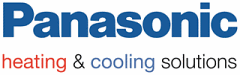 logo Panasonic (divize tepelná čerpadla a klimatizační technika)
