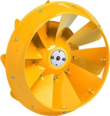 Obr. č. 19: Diagonální ventilátor s lopatkami s proměnným sklonem (zdroj: Continental Fan Mfg. Inc)