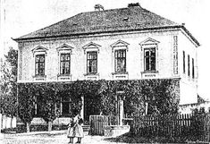 Obr. 1 – škola kolem roku 1890
