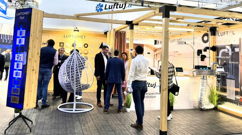 Luftuj na veletrhu ISH 2025: Design, inovace a chytrá řešení pro vzduchotechniku