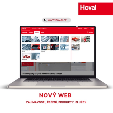 Hoval má nový web